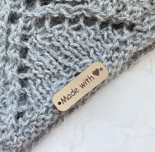 naszywka z ekoskóry