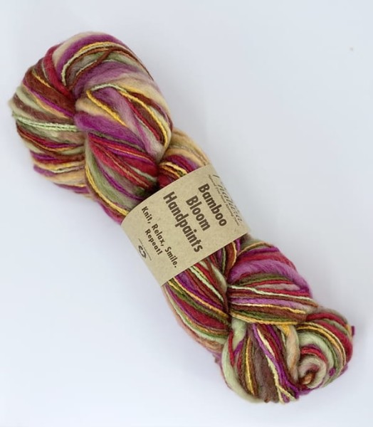 Bamboo Bloom Handpaints 302 - Fibra natura - włóczka fantazyjna
