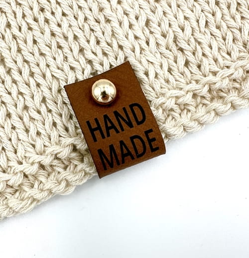 metka handmade z nitem