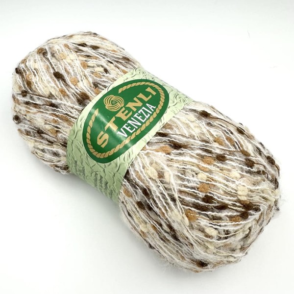 Włóczka fantazyjna Stenli Venezia - 124 - beżowy