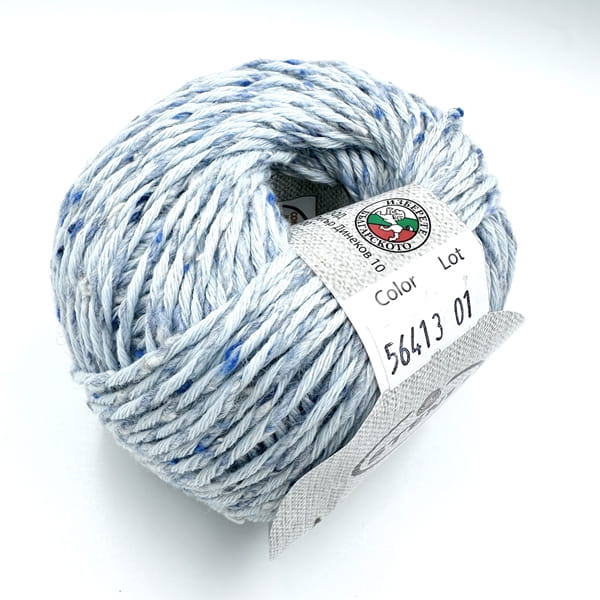 Włóczka Stenli Merino Tweed 56413 - jasny niebieski