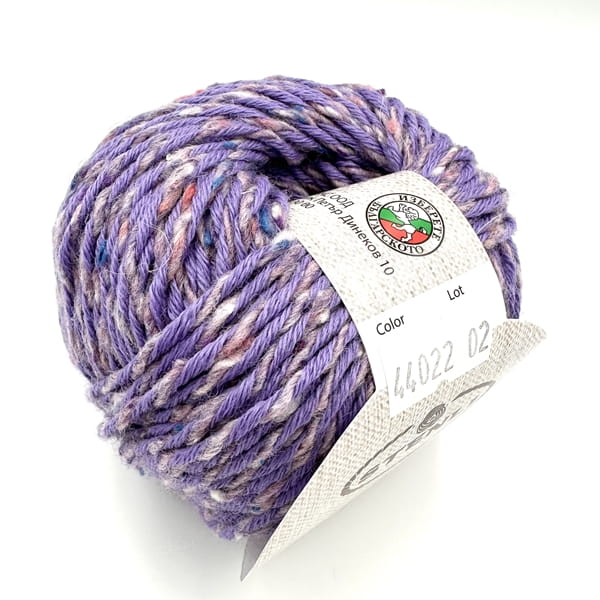 Włóczka Stenli Merino Tweed 44022 - fioletowy