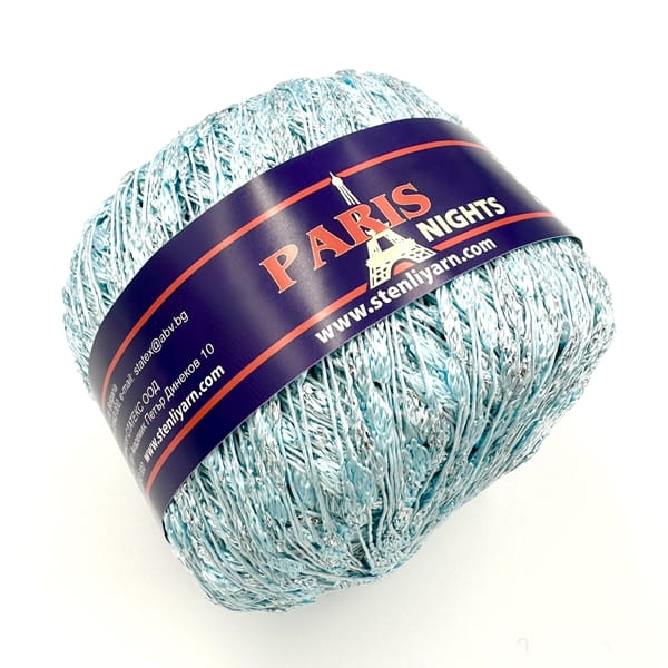 Stenli Paris Night - 5301 jasny niebieski ze srebrnym