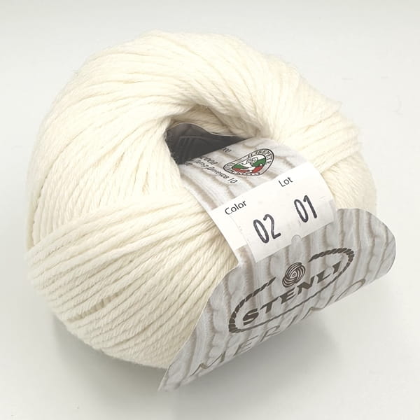 Merino Natura - 02 ecru - 100% merino