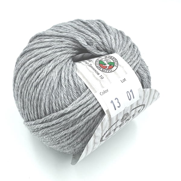 Merino Natura - 13 jasny szary- 100% wełna z merynosów