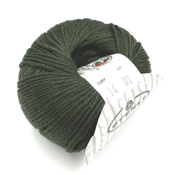 Merino Natura - 14 oliwka - 100% merino