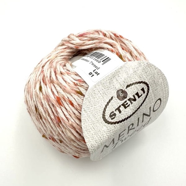 Merino Tweed - pudrowy róż 39102 - Stenli Yarn
