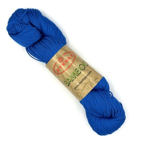 Stenli bamboo - włóczka bambusowa - 21 - kobalt