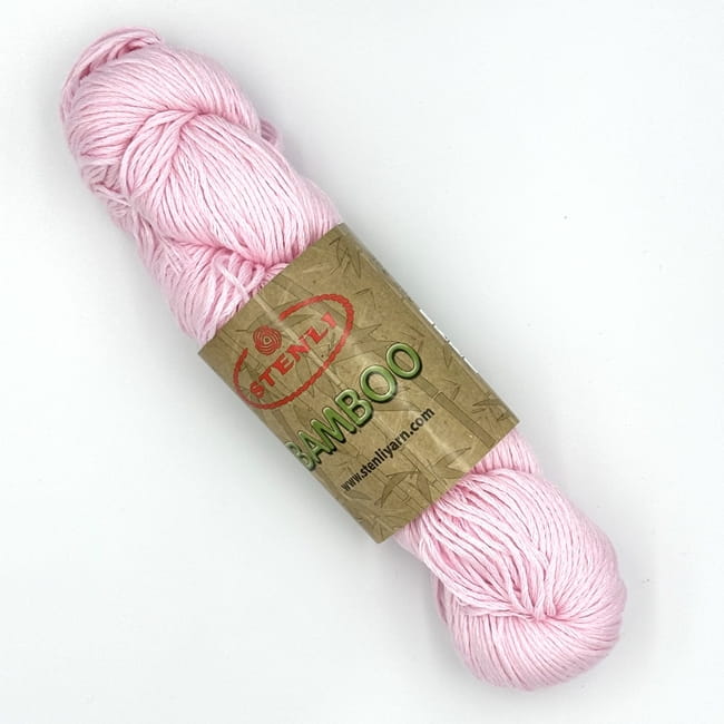 Stenli Bamboo - 02 - jasny róż - włóczka 100% bambus