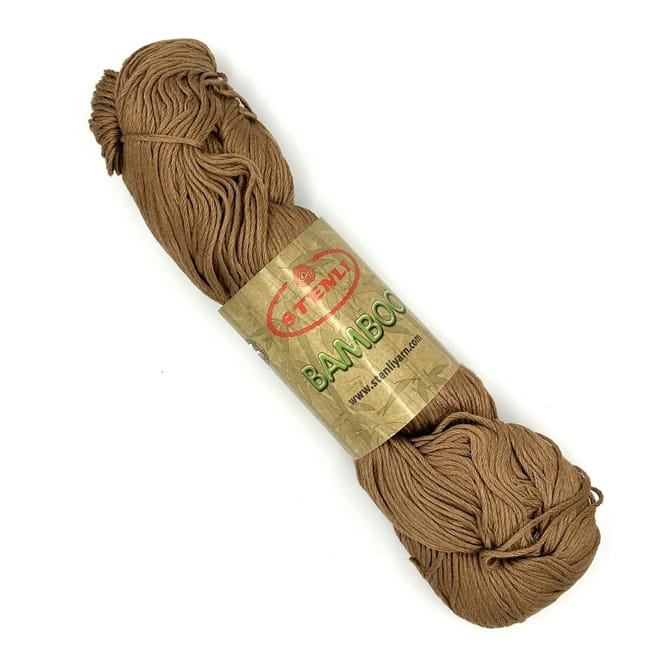 Stenli Bamboo - jasny brąz - 08 - włóczka bambusowa