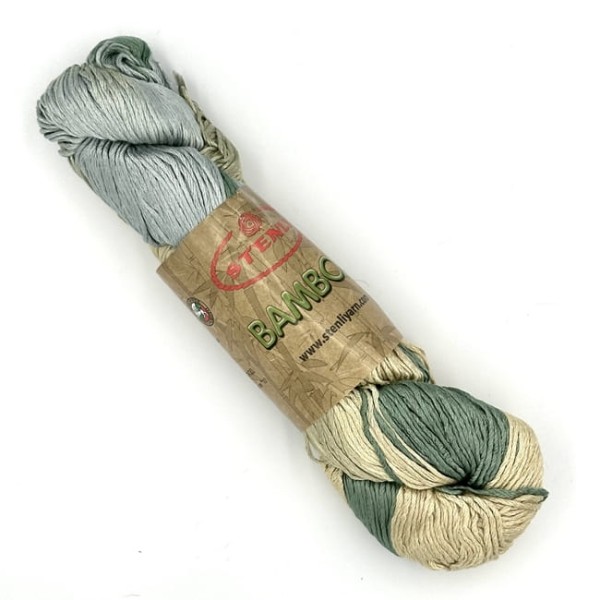 Stenli Bamboo - 185 odcienie zieleni - 100% bambus