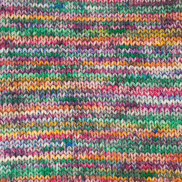 Drops fiesta print 29 garden party - wełna na skarpetki