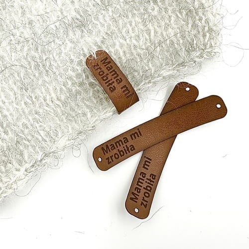 metka/naszywka mama mi zrobiła długa składana