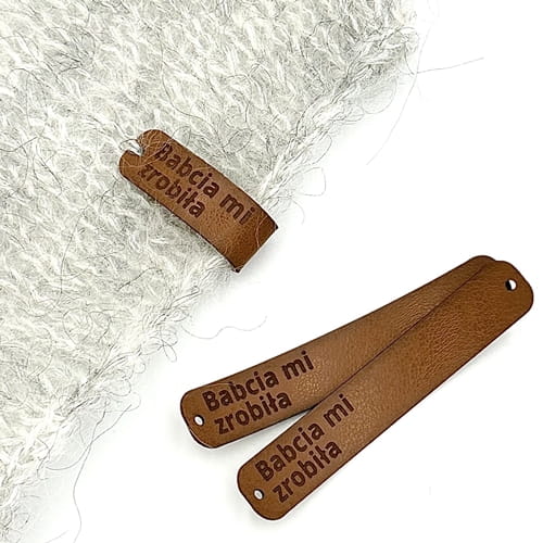 metka / naszywka babcia mi zrobiła długa składana