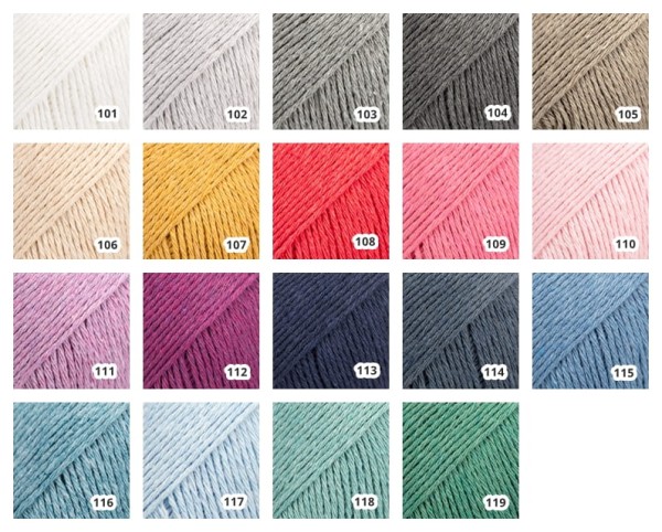 Drops Loves You 9 - bawełna z recyklingu - zestaw 19 kolorów