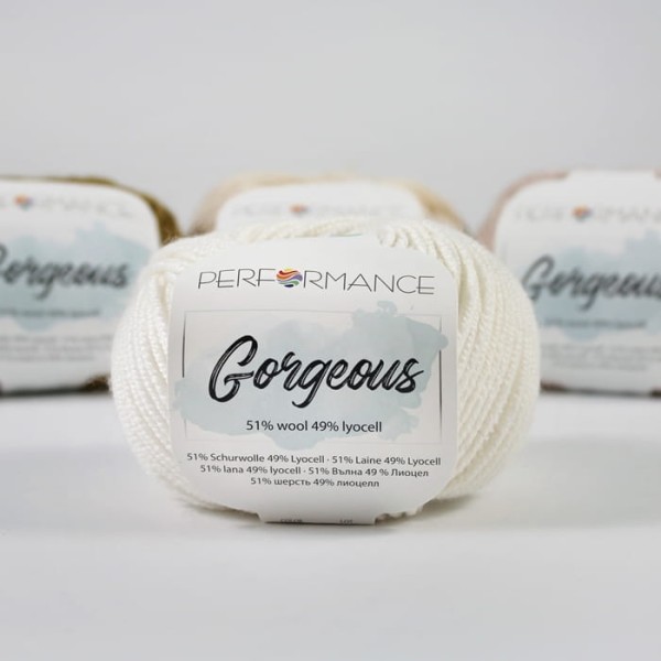Perfomance Gorgeous - wełna i lyocell/tencel