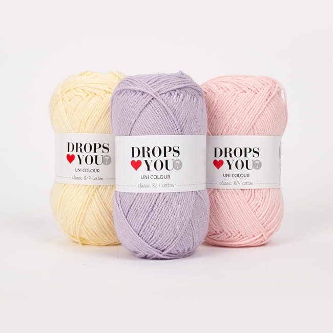 bawełna do szydełkowania - Drops Loves You 7