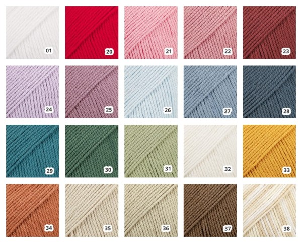 Drops Loves You 7 - włóczka bawełniana na amigurumi