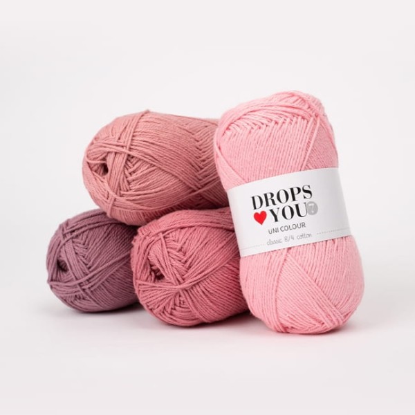 Drops Loves You 7 - włóczka bawełniana dla dzieci