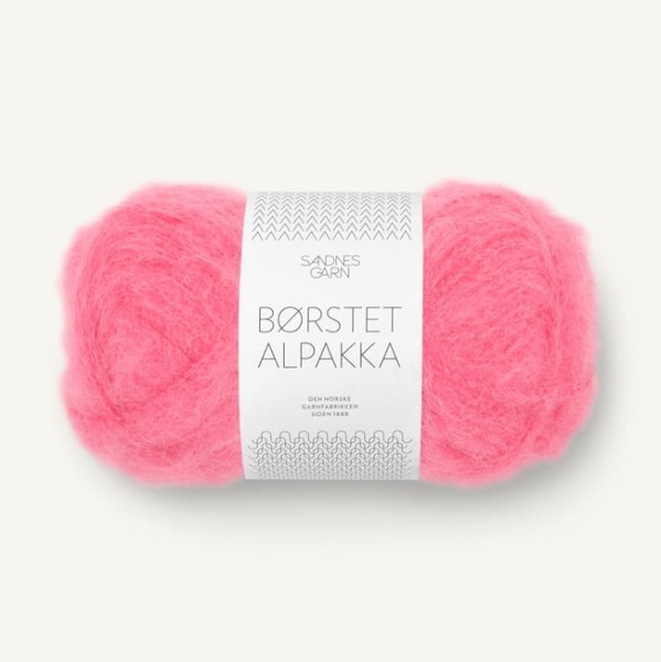 Sandnes Garn Borstet Alpakka 4315 guma balonowa - włóczka brushed alpaka