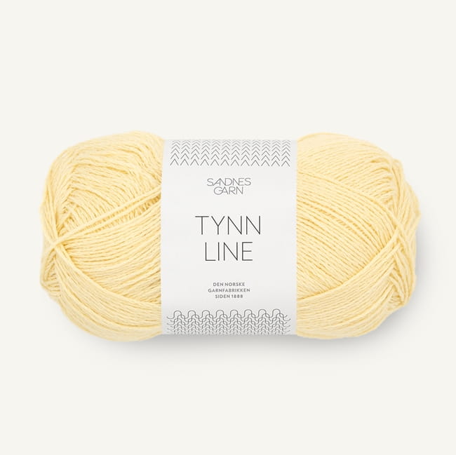Sandnes Garn Tynn Line - 1002 biały - włóczka na letnią sukienkę