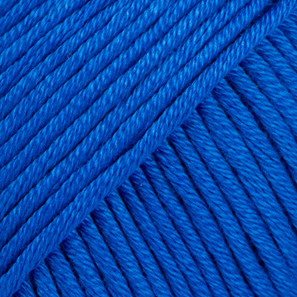 Drops Muskat  15 kobalt - włóczka 100% bawełna