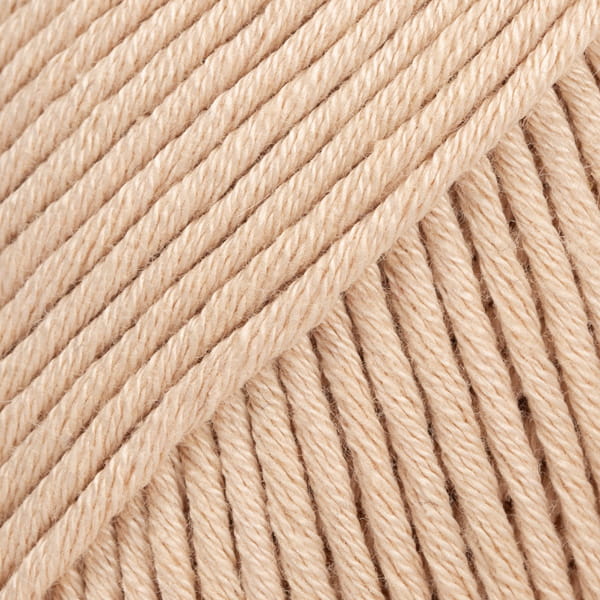 Drops Muskat 23 camel - włóczka bawełna merceryzowana