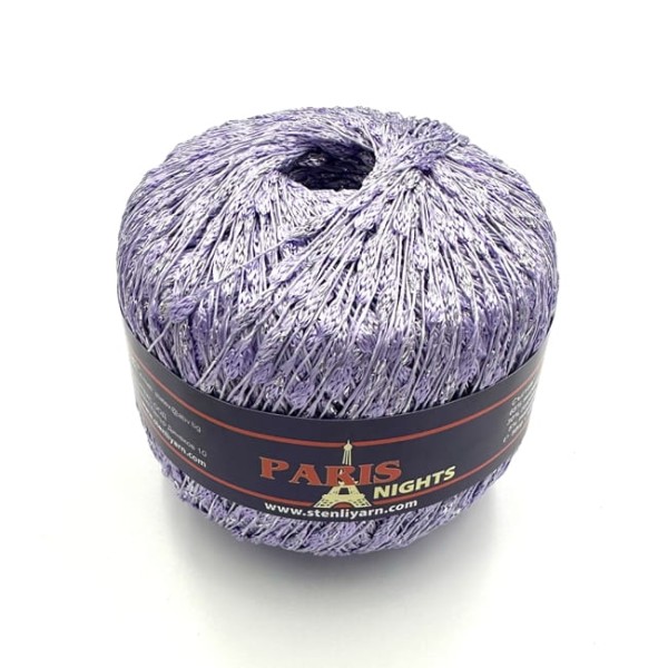 Włóczka fantazyjna Stenli Paris Night z błyszczącą nitką 4501