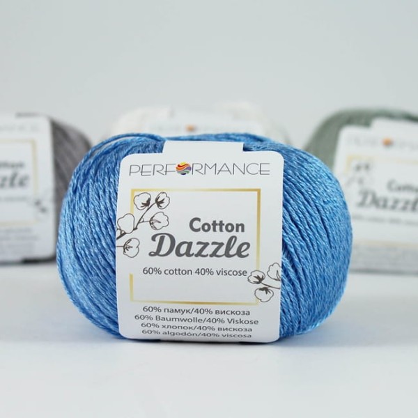 Włóczka bawełniana na szydełko i na druty Performance Cotton Dazzle