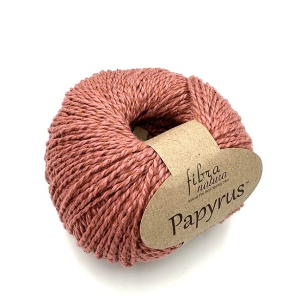 Włóczka bawełniana z jedwabiem Fibra natura Papyrus