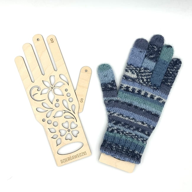 Blokery do rękawiczek pięciopalczastych Dziergaweczki