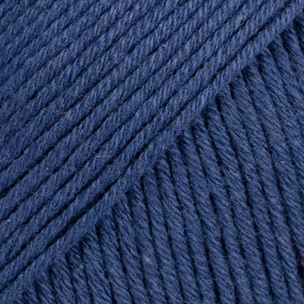 Włóczka bawełniana Drops Safran 09 granatowy
