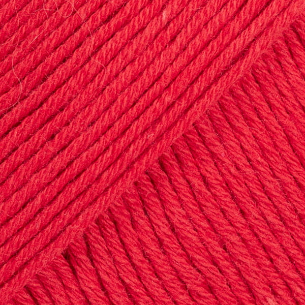 Włóczka bawełniana Drops Safran czerwony 19