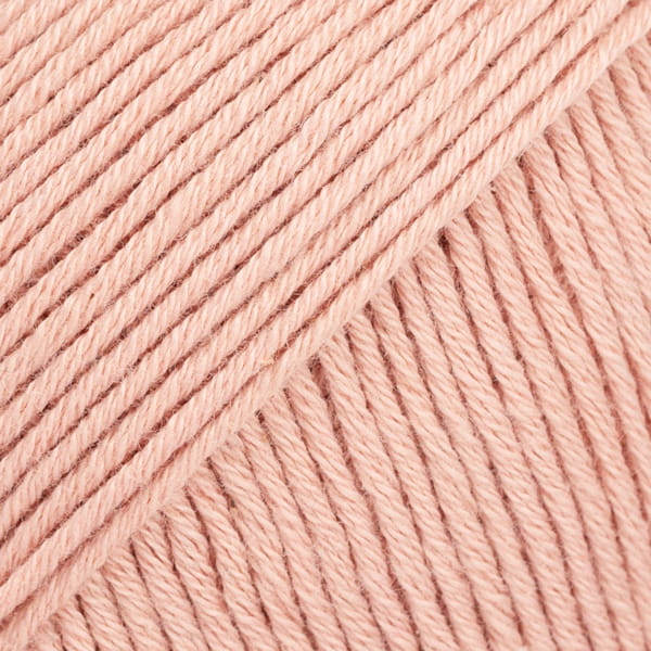 Włóczka 100% bawełna Drops Safran pudrowy róż