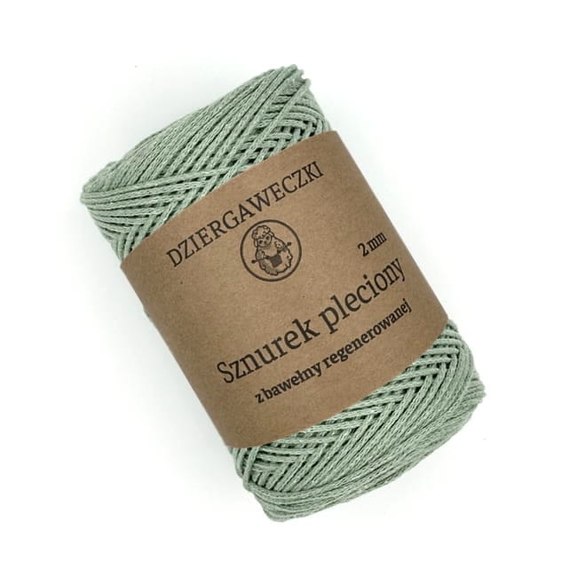 Cienki sznurek pleciony na torebkę szydełkową Dziergaweczki sklep