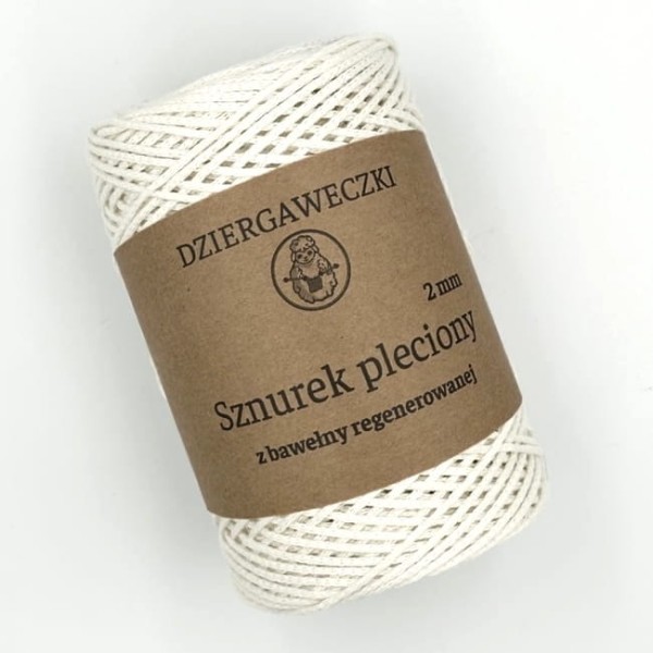 sznurek bawełniany 2 mm Dziergaweczki sklep