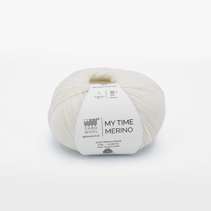 Włóczka z merynosów - My Time Merino Gabo Wool