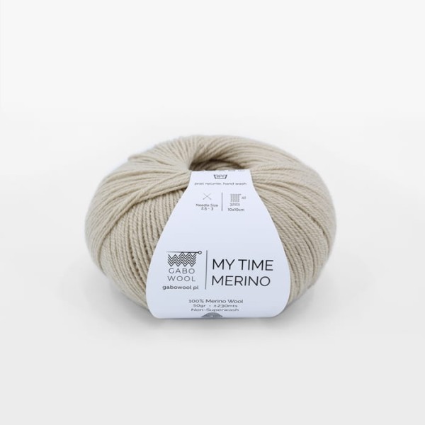 Włóczka z merynosów - My Time Merino Gabo Wool