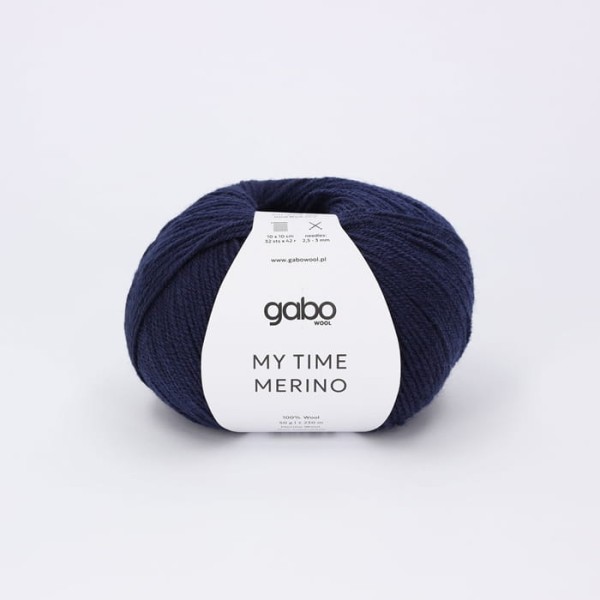 Włóczka z merynosów - delikatna dla skóry My Time Merino Gabo Wool