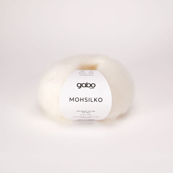 MOHSILKO Gabo Wool - delikatna włóczka moherowa