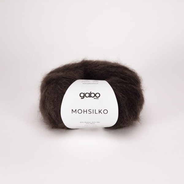 Włóczka moher z jedwabiem Gabo Wool Mohsilko