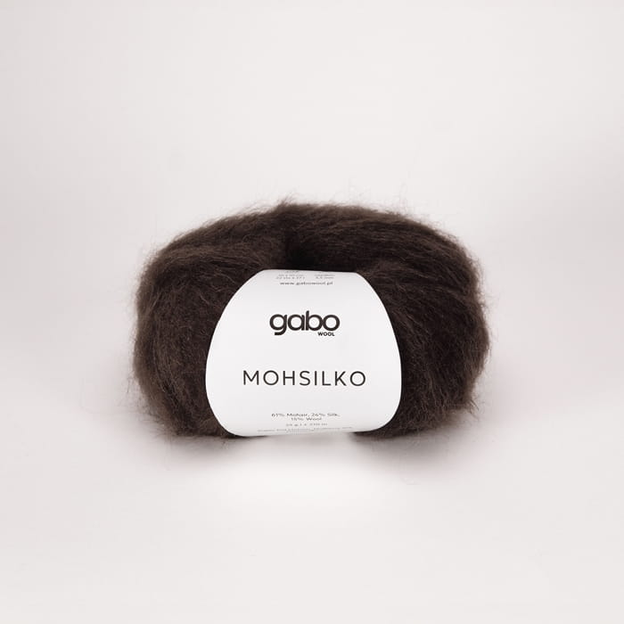 Włóczka moher z jedwabiem Gabo Wool Mohsilko