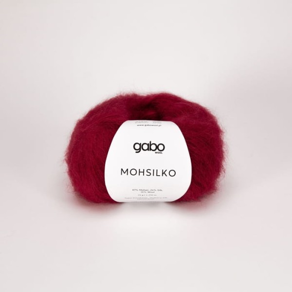 Włóczka moher z jedwabiem - Gabo Wool Mohsilko - Dziergaweczki sklep