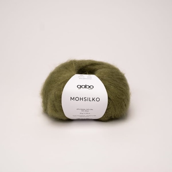 Włoczka moher z jedwabiem Mohsilko Gabo Wool - dziergaweczki sklep