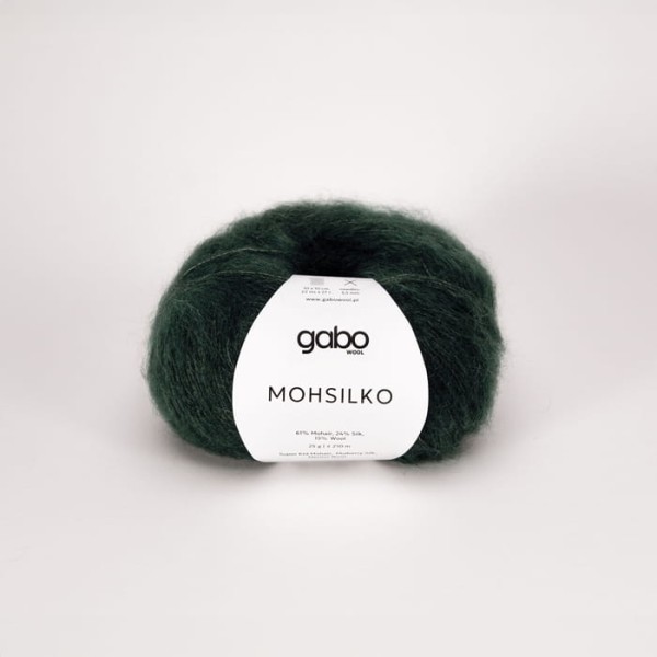 Włoczka Gabo wool Mohsilko - moher z jedwabiem