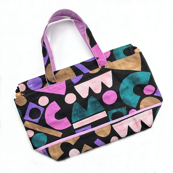 Hobby bag Lomme - torba na wełnę, druty i szydełka