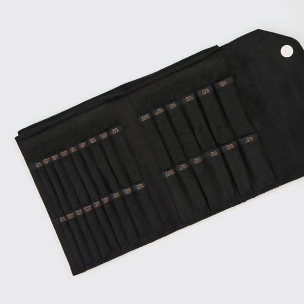 KnitPro Coal etui/organizer na druty do wymiennej żyłki