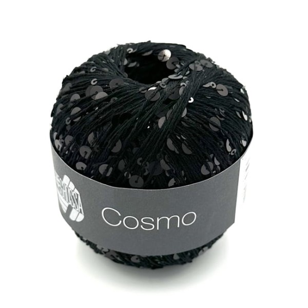 Włóczka bawełniana z cekinami - Lana Grossa Cosmo - Dziergaweczki sklep