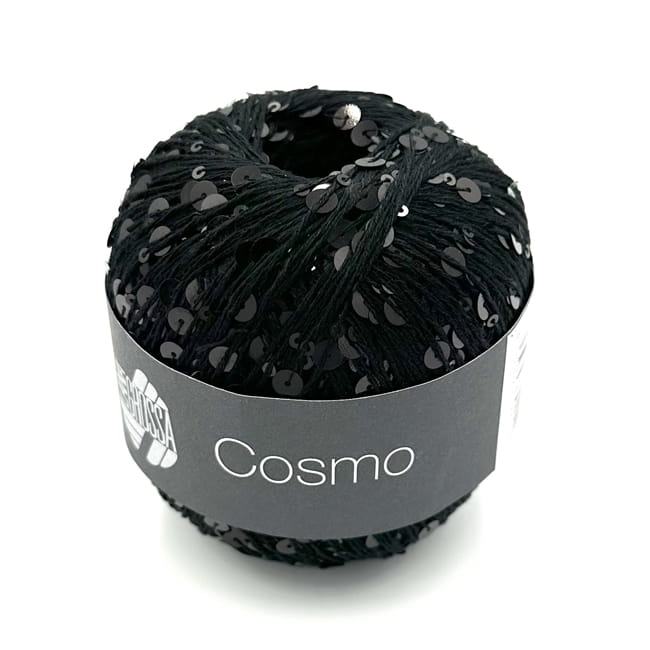 Włóczka bawełniana z cekinami - Lana Grossa Cosmo - Dziergaweczki sklep