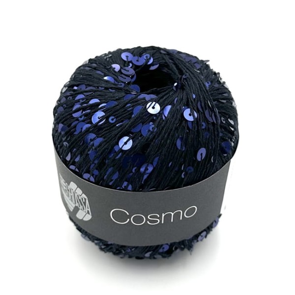 Włóczka bawełniana z cekinami - Lana Grossa Cosmo - Dziergaweczki sklep